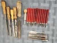 Wood Handled Chisel collection
