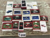 HALLMARK ORNAMENTS- CARS, TRUCKS