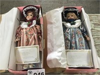 BRINNS COLLECTABLE EDITION DOLLS 2