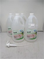 4 JUGS SANY+ 3.87L GEL HAND SANITIZER W PUMP