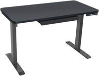 ELEC HEIGHT ADJUSTABLE DESK - BLACK