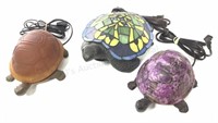 (3) Illuminated Tortoise/ Sea Turtles