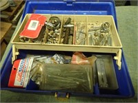 Tool Box w/ Cotter Keys, Leatherman Tool, Mini