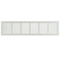RELIABILT Steel White Sidewall/ceiling grille
