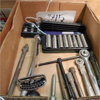 1/4" drive ratchets, sockets, torque wrenches