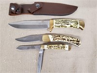 3 Pcs Mossy Oak Knife Set