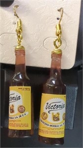 Victoria beer earrings