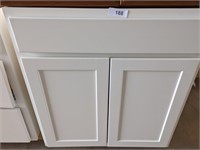 White Base Cabinet - 30" wide