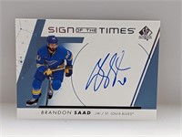 2022-23 Brandon Saad Autograph #SOT-BS