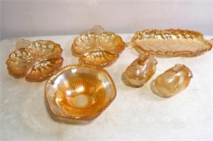 Selection Carnival Glass