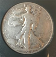 1928 Walking Liberty Circulated Half Dollar