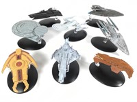 8 Star Trek Ship Models