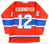 Yvan Cournoyer Signed Jersey (JSA)