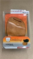 Bulldog, leather molded holster