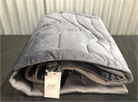 Zonii 40x59” Grey Double Sided Blanket