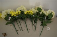 Lot of 8 New Artificial Flowers
