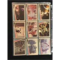 27 1976 Donruss Space Cards With Key Cards