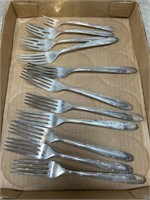 Towle Madeira Sterling forks. Weight is 480 g per