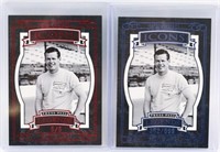 2008 Press Pass Icons Bobby Unser Red Card 5/5
