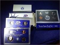 (2) 1969  PROOF SET & 1999 PROOF SET