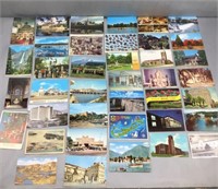 40 foreign and mixed United States postcards