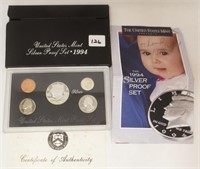 1994 US Mint Silver Proof set