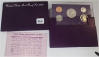 2 - 1992 US Mint Proof sets
