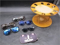 Sunglasses, Lazy Susan Tray, Glasses Case