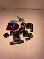 beauty tools lot incl. mirror & pencil sharpeners