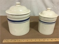 Stoneware storage containers