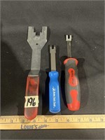 Snap on and Mac trim tools