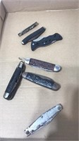 7 assorted knives