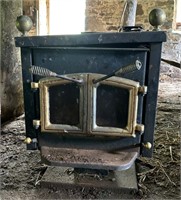Wood Burning Stove, As Found