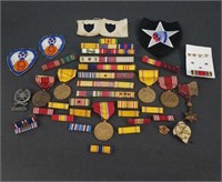 Misc WWII Ribbons, Medals, and Patches