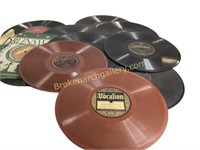 Collection of Vintage 78 RPM Records