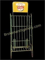 Dr. Pepper 10-2-4 Bottle Cap Logo Wire Store Rack