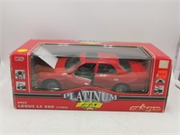 4409 lexus LS 400 1989 1:18 platinum majorette