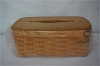 Longaberger Fathers Keeper Basket & Lid