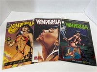 3 VAMPIRELLA Comic Books
