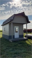 10 x 20 Insulated Shed w/ 4' Porch