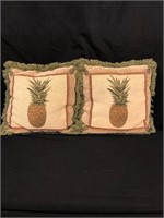 Pair of Pineapple Pillows