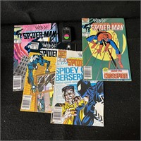 Web of Spider-man Lot w/Newsstand Editions