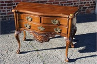 Antique Lowboy 32" x 42.5" x 20" has repaired foot