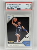 2022 Instant First Look Paolo Banchero RC PSA 9