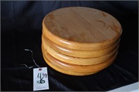 Round Wooden Lazy susan Tops or Barstool Seats
