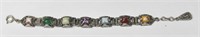 Mid Century Agate Bracelet