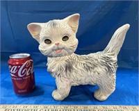 Vintage 1960 Edward Mobley Cat Rubber Toy