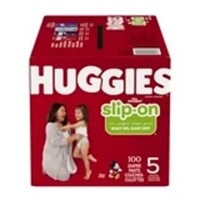 Huggies Little Movers Slip-On Diaper Pants, Size