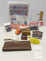 Vintage Service Station / Auto Promotional Items