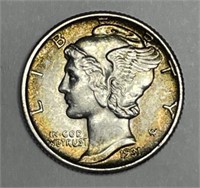 1931 Mercury Silver Dime Brilliant Uncirculated BU